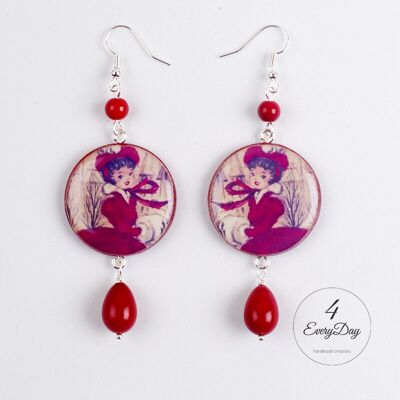 Boucles d'oreilles : Noël