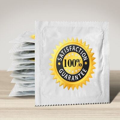 Condom: Satisfaction Guarantee