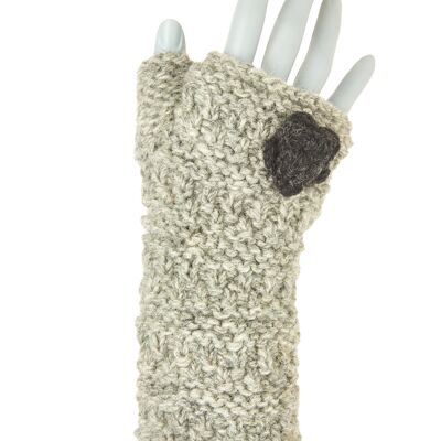 wool gauntlets