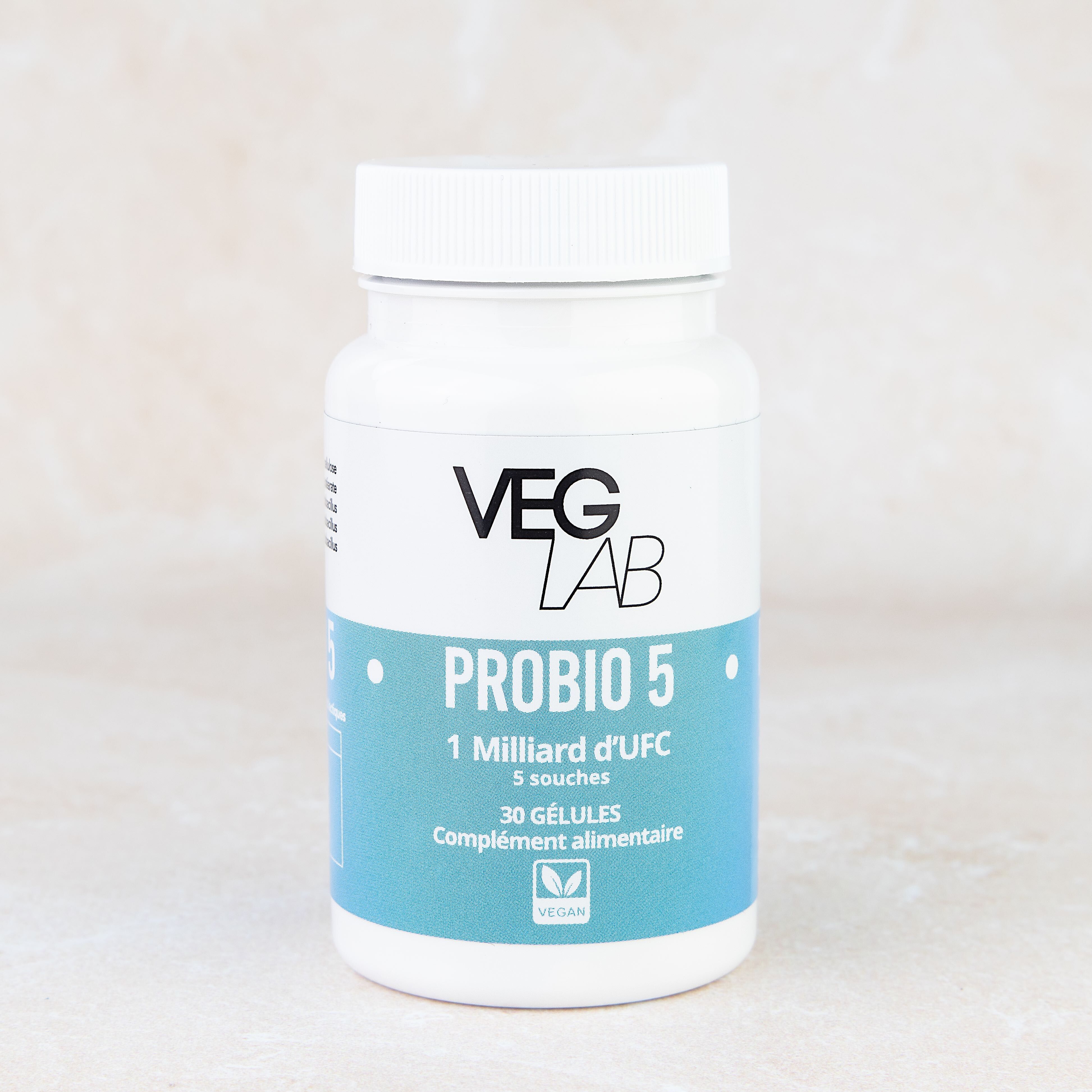 Probiotika - Probio 5 Vegan - 30 Kapseln - VEGLAB