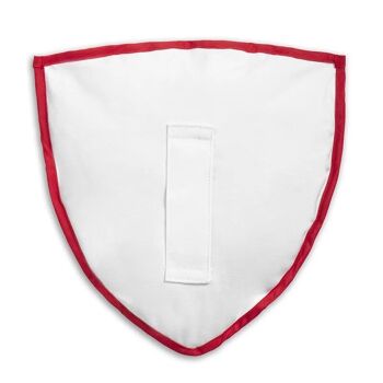 Kit de déguisement chevalier rouge en coton 3