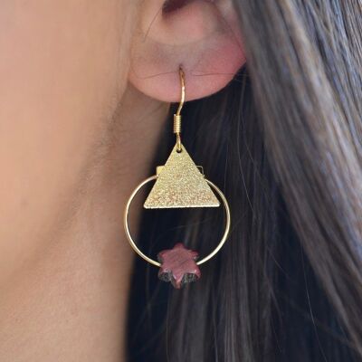 Stella golden earrings