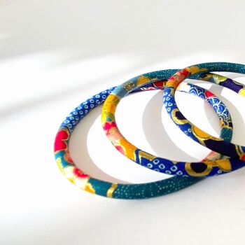Bracelets japonais Yukiwa bleu 6