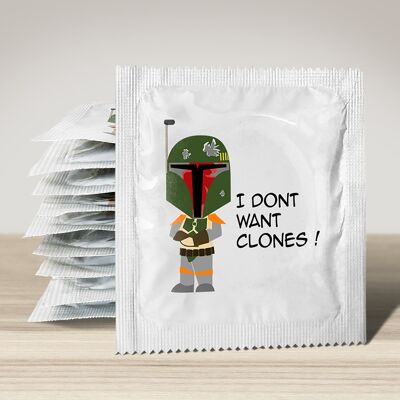 Condón: No quiero clones