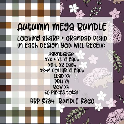 Autumn Mega BUNDLE - Grandad Plaid + Look nitido