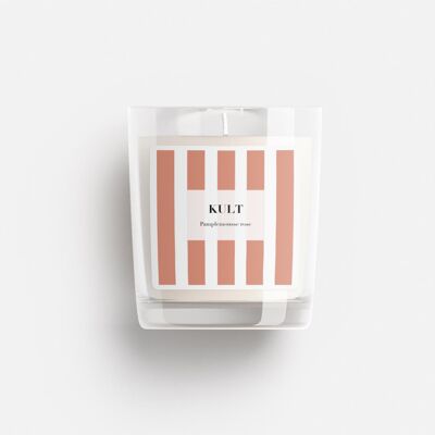 Soy wax candle "Pink grapefruit"