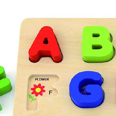 Viga - Block Puzzle - Alphabet Uppercase