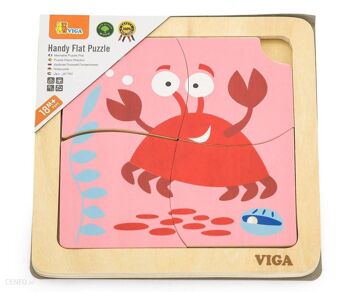 Viga - Casse-tête plat pratique - Crabe 2
