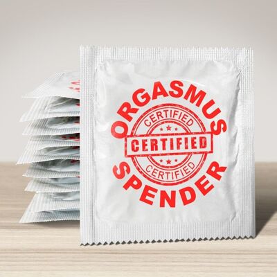 Preservativo: Orgasmus Spender