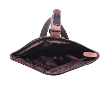 Sandy Petit Sac À Dos Rolltop Filles Sac À Dos En Cuir Femme Moderne - Kaki 3