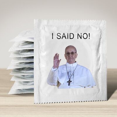 Condón: Dije que no Francis