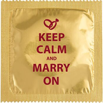 Préservatif: Keep Calm And Marry On 2