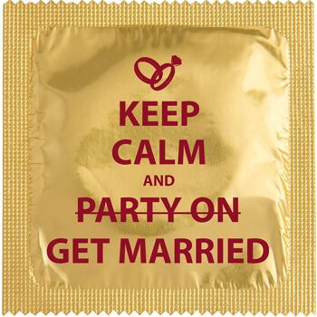 Préservatif: Keep Calm And Get Married 2