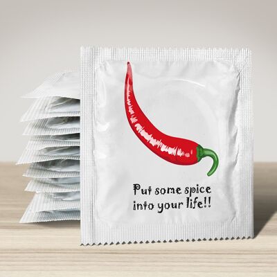 Kondom: Bringen Sie etwas Würze in Ihr Leben