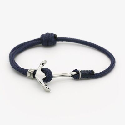 Bracelet mer homme minimaliste - Men-Korn - Bleu marine