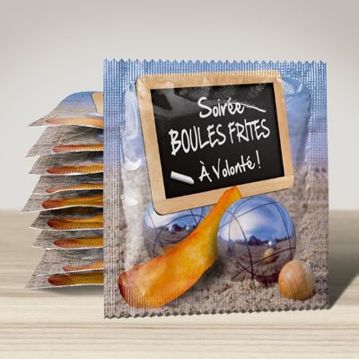 Preservativo: serata di palline fritte all-you-can-eat