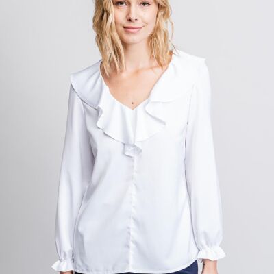 HUBBARD BLUSA BLANCO