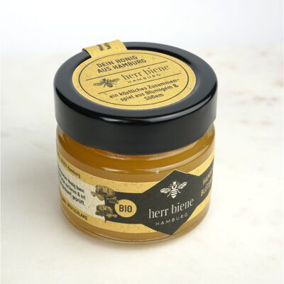 creamy organic blossom honey from Hamburg
