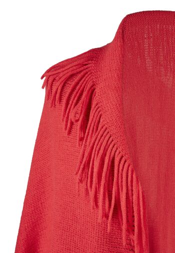 ZAPPAGE PONCHO ROUGE 7