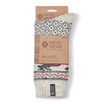 THE REINDEER Norwegian Wool Socks