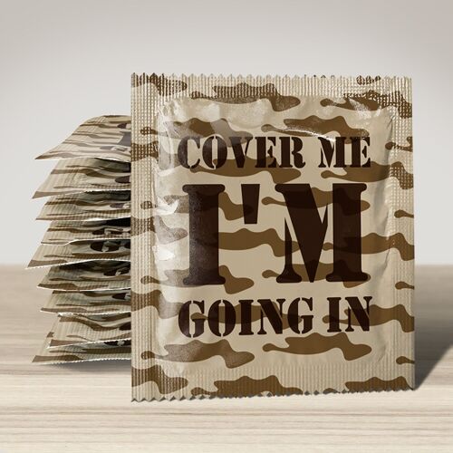 Préservatif: Cover Me I'm Going In