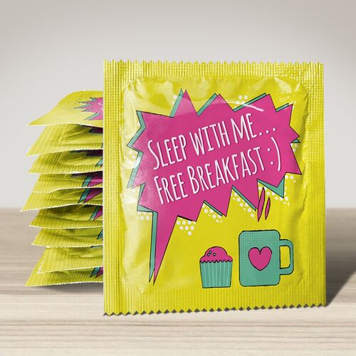 Préservatif: Sleep With Me... Free Breakfast
