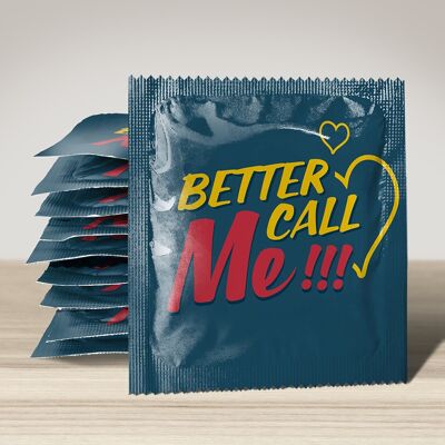Kondom: Rufen Sie mich besser an!