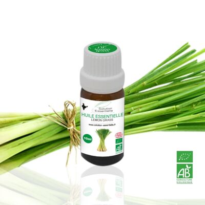 Huile Essentielle BIO Lemongrass - 10ml