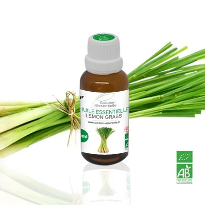 Huile Essentielle BIO Lemongrass - 30ml