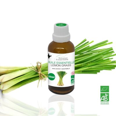 Huile Essentielle BIO Lemongrass - 50ml