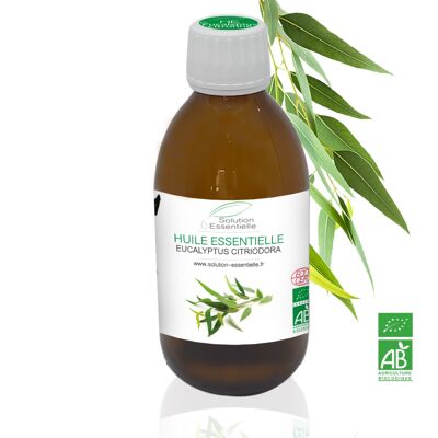 Huile Essentielle BIO d'Eucalyptus Citronné - 250ml