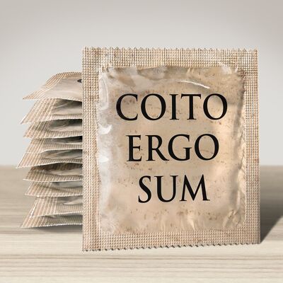 Préservatif: Coito Ergo Sum