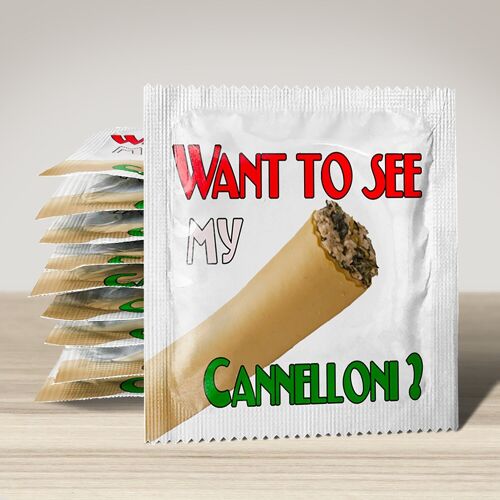 Préservatif: Want To See My Cannelloni