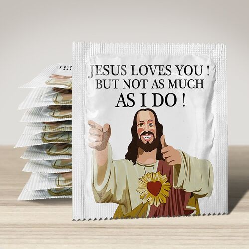 Préservatif: Jesus Loves You