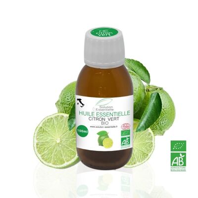 Huile Essentielle BIO de Citron Vert - 100ml