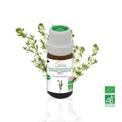 Huile Essentielle BIo de thym linalol - 10ml