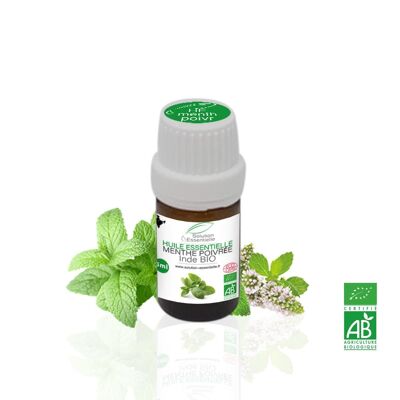 Huile Essentielle BIO de menthe poivrée - 5ml