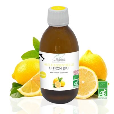 Huile Essentielle BIO de Citron - 250ml