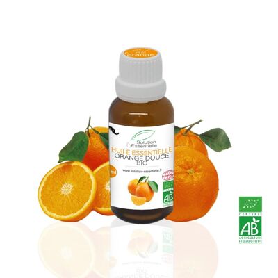 Huile Essentielle BIO d'orange douce - 30 ml