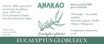 Huile essentielle Eucalyptus Globuleux - 10 ml 2