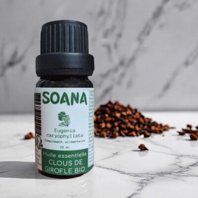 Olio essenziale di chiodi di garofano biologico - 10 ml