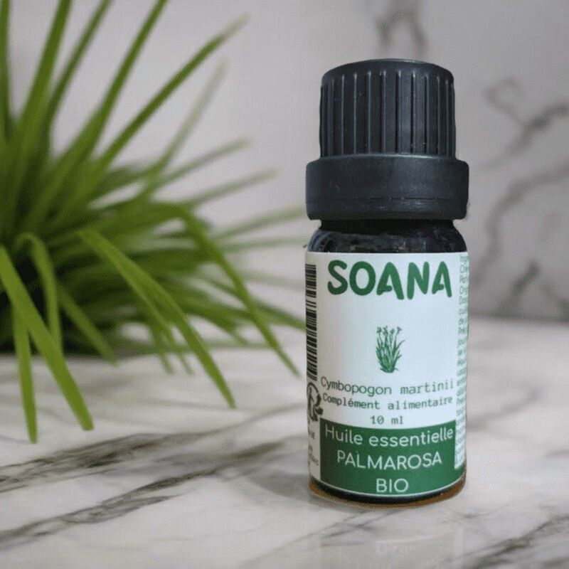 ORGANIC PALMAROSA ESSENTIAL OIL - 10 ml