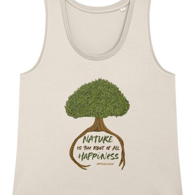 Nature is the Root of Happiness Vest Top [WOMEN[