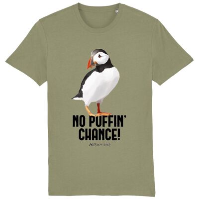 NO PUFFIN CHANCE T-shirt classica organica [UNISEX]