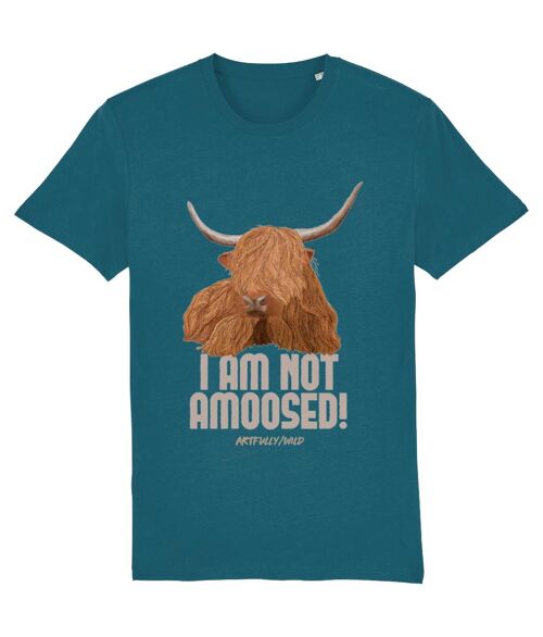 NOT AMOOSED HIGHLAND COW Organic Classic T-Shirt [UNISEX]