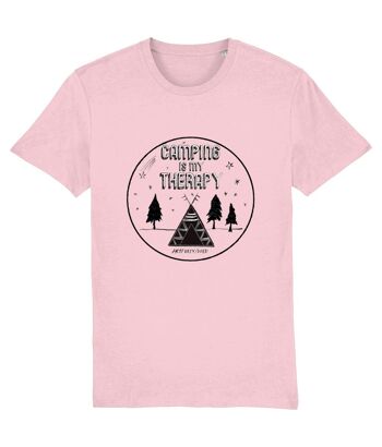 LE CAMPING EST MA THÉRAPIE T-shirt bio classique [UNISEXE] 6