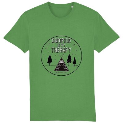 CAMPING È LA MIA TERAPIA T-Shirt classica organica [UNISEX]