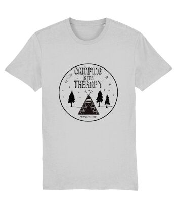 LE CAMPING EST MA THÉRAPIE T-shirt bio classique [UNISEXE] 4