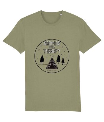 LE CAMPING EST MA THÉRAPIE T-shirt bio classique [UNISEXE] 7