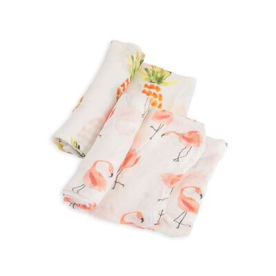 LU - Deluxe Muslin Swaddle 2 Pack